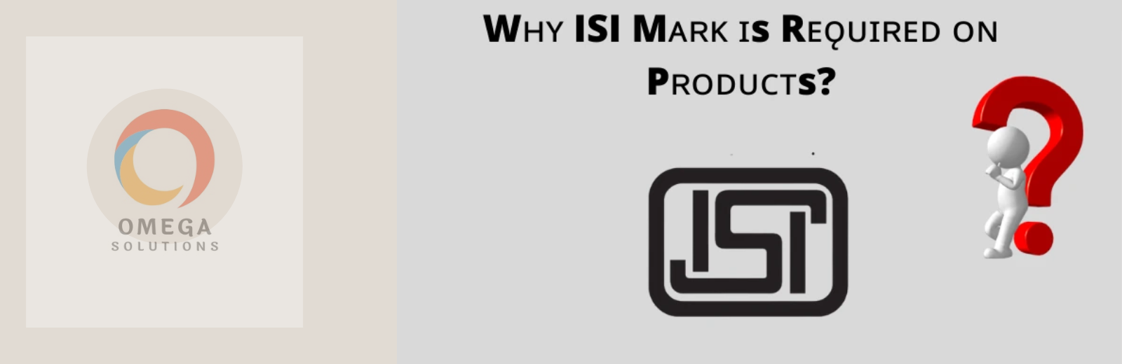 ISI mark is just a sticker...